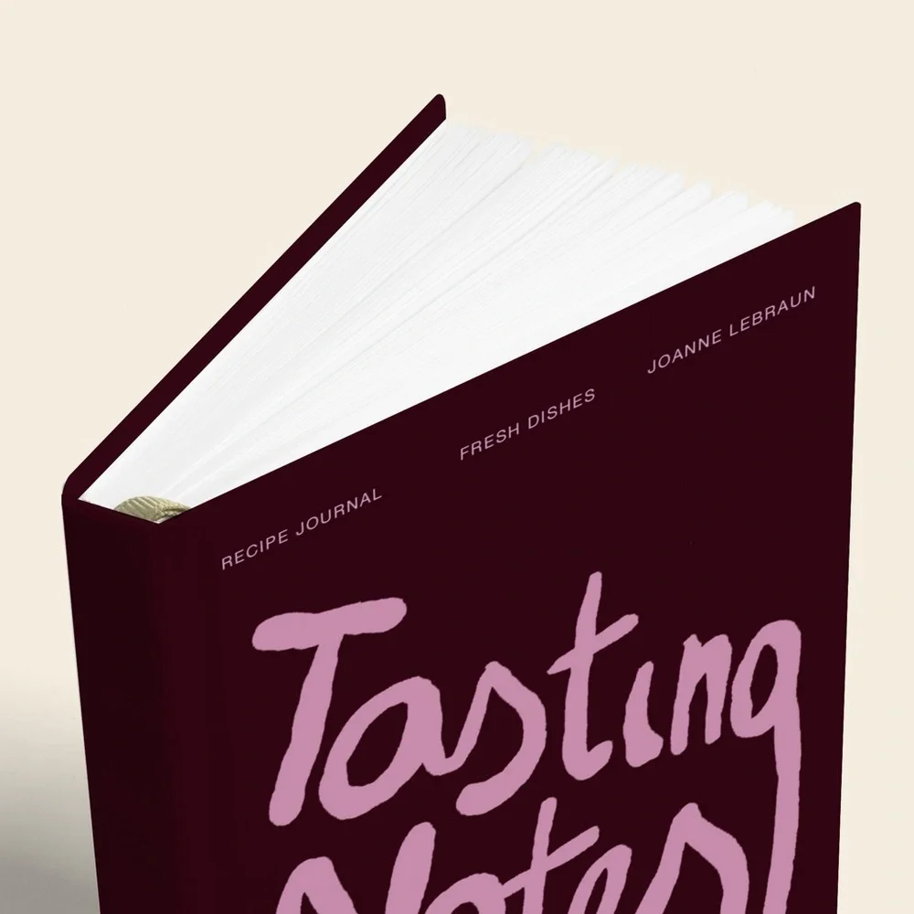 Papier Tasting Notes Scribble and Savor Recipe Journal